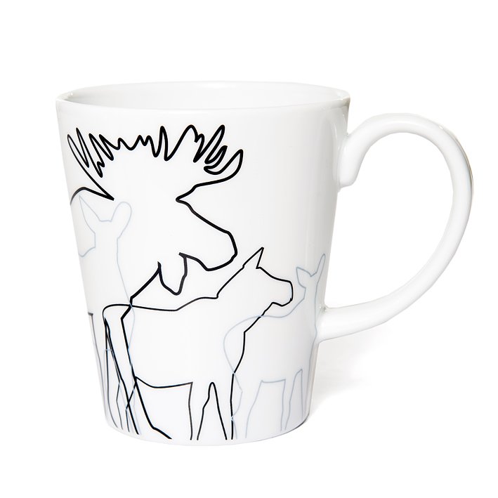 Bild 1 von Elch-Tasse aus Porzellan - typisch schwedisches Design