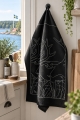 Bild 3 von Geschirrtuch Black Edition Rentier - typisch schwedisches Design im 3er Set