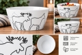 Elch-Schale aus Porzellan - typisch schwedisches Design